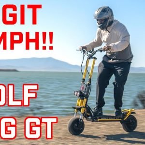 World’s Fastest Electric Scooter * (*Production model) | Kaabo Wolf King GT Pro review