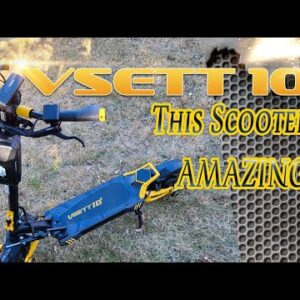 The Vsett 10+ Scooter Is Top Notch! Zoom Away On This Speadster!