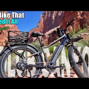 Rad Power Bike 6 Plus filmed in Kolob Canyon | Zion National Park