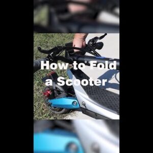 How to Fold Varla Pegasus Scooter. #varlascooter #scooter #shorts