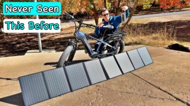 Converter - Solar Charging Station - this bike's got it all! | Mokwheel Basalt