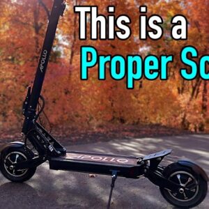 They don't call it a GHOST for nothing   Apollo Ghost 22' Electric Scooter